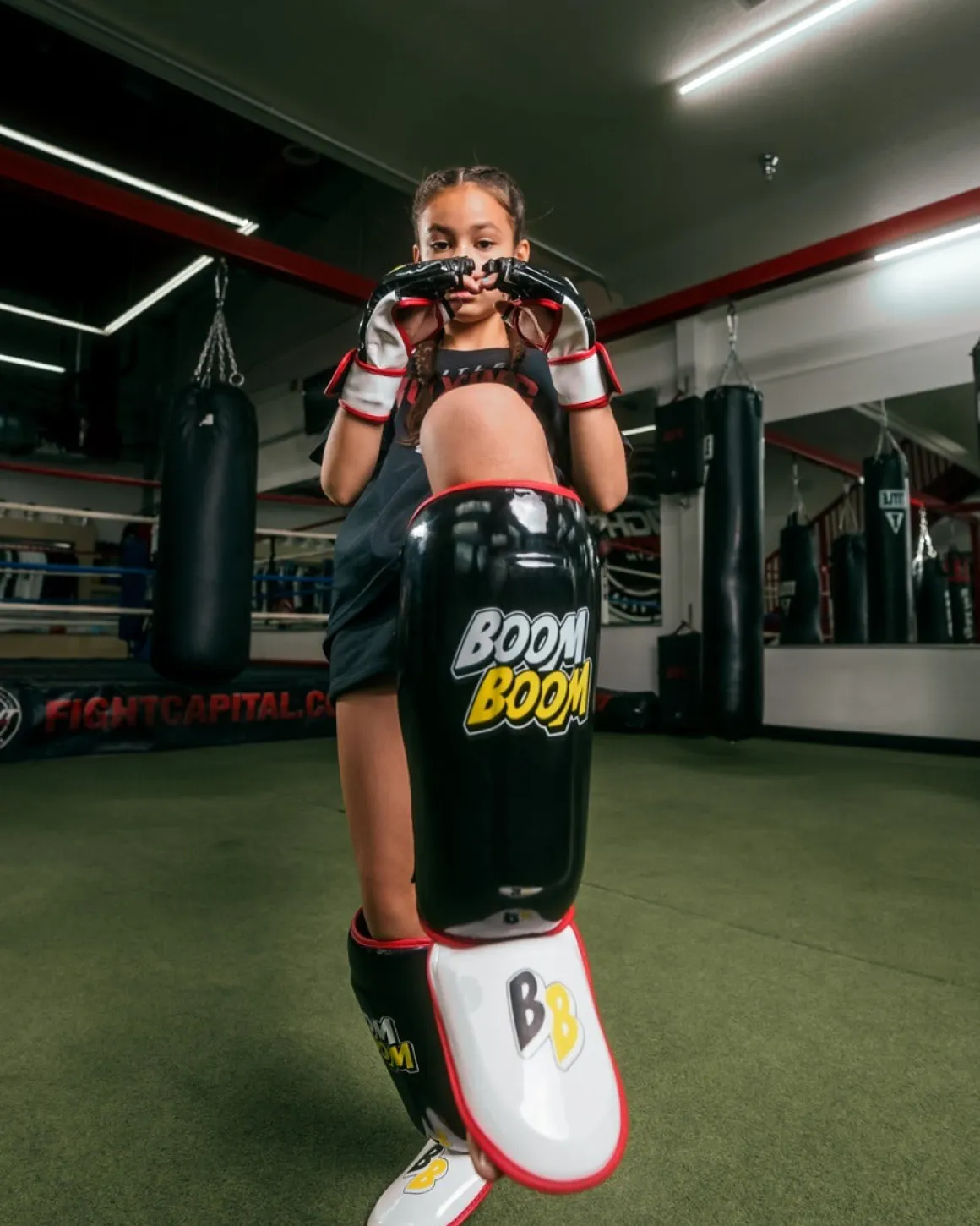 BOOM Boom Bomber Youth Shin Guards