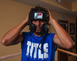 Fighting Freedom Leather Sparring Headgear