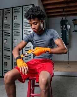 Fighting Sports Gloves and Wraps Bundle