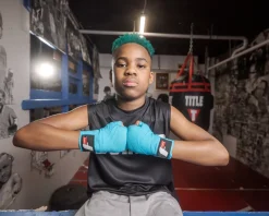 Fighting Sports Gloves and Wraps Bundle
