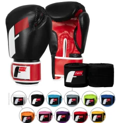 Fighting Sports Gloves and Wraps Bundle