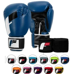 Fighting Sports Gloves and Wraps Bundle