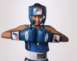 Fighting Sports USA Boxing Competition Headgear w/ Cheek