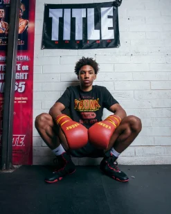 KRONK Boxing Gym Lace-Up Training Boxing Gloves