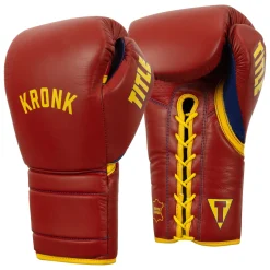 KRONK Boxing Gym Lace-Up Training Boxing Gloves