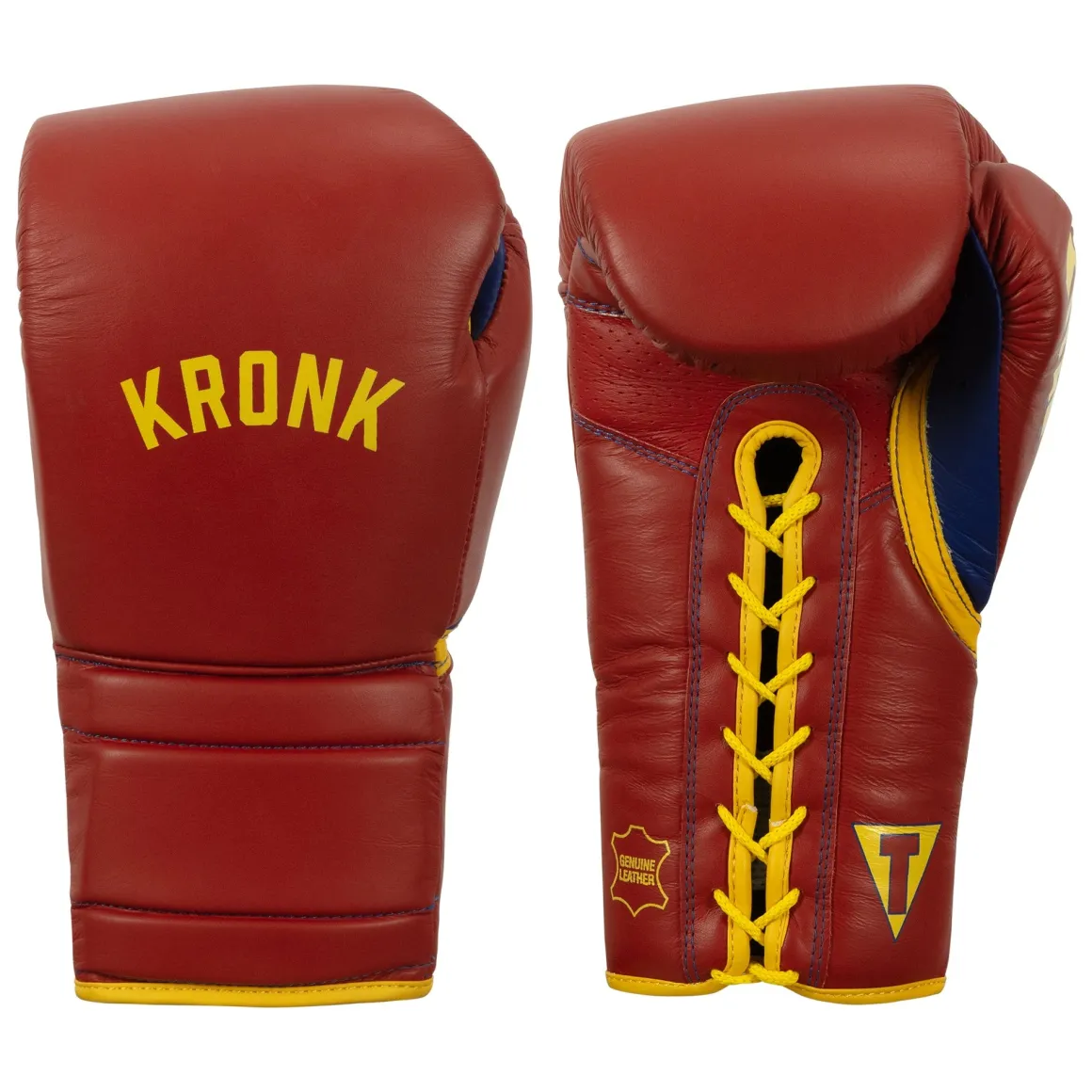 KRONK Boxing Gym Lace-Up Training Boxing Gloves