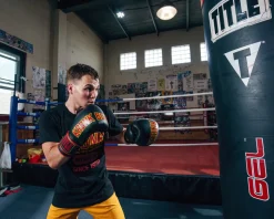 KRONK Boxing Gym Leather Bag Boxing Gloves