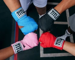 TITLE Advanced Semi-Elastic Assorted Hand Wraps (10 Pair)