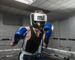 TITLE Aerovent Elite USA Boxing Competition Headgear – With Cheeks