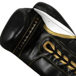 TITLE Boxeo Mexican Leather Lace Training Boxing Gloves Quatro