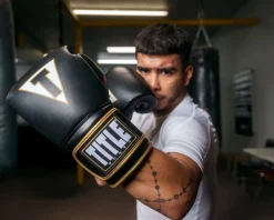 TITLE Boxeo Mexican Leather Training Boxing Gloves Quatro