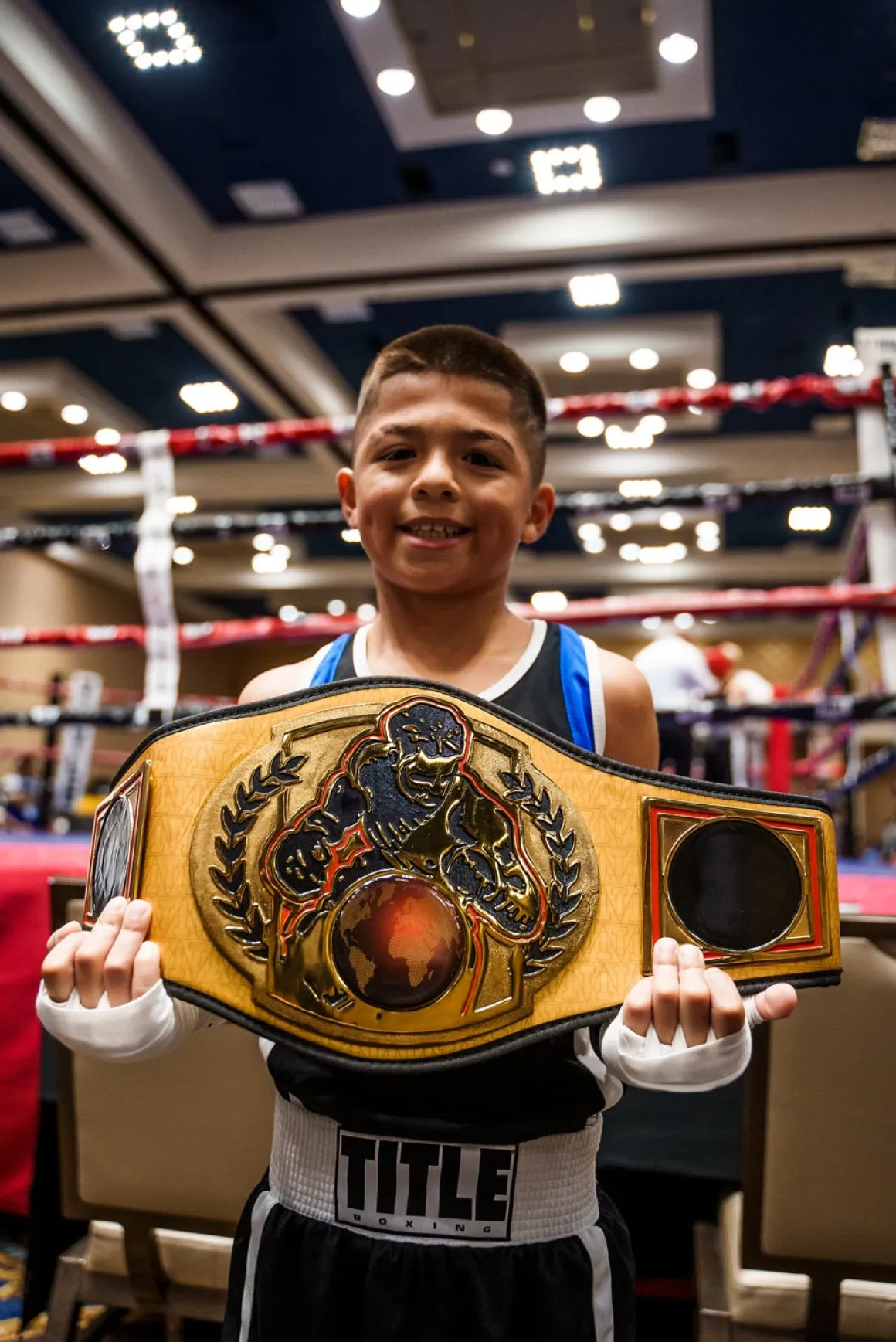 TITLE Boxing Championship Belt