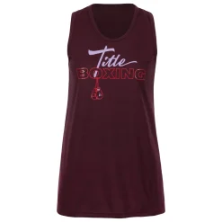 TITLE Boxing Chic Script Women's Tank