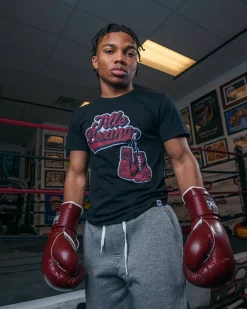 TITLE Boxing Classic Script Performance Tee