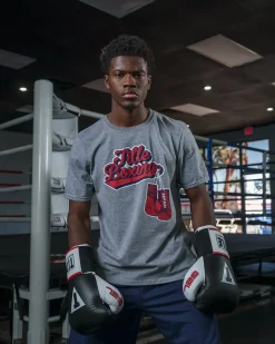 TITLE Boxing Classic Script Performance Tee