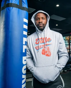 TITLE Boxing Classis Script Hoodie