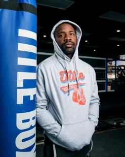 TITLE Boxing Classis Script Hoodie