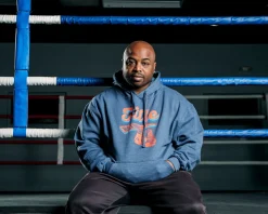 TITLE Boxing Classis Script Hoodie