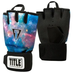 TITLE Boxing Defender Sublimated Glove Wraps