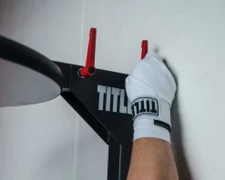 TITLE Boxing Fold-Away Adjustable Speed Bag Platform 2.0