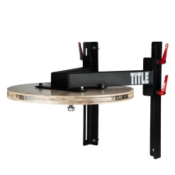 TITLE Boxing Forged Steel Adjustable Pro Speed Bag Platform