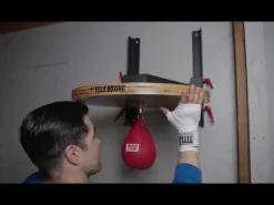 TITLE Boxing Forged Steel Adjustable Pro Speed Bag Platform