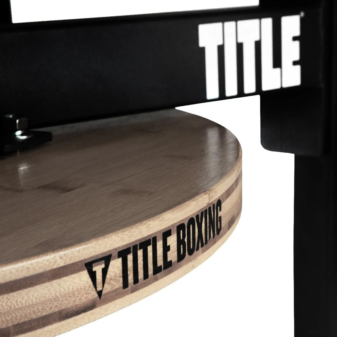 TITLE Boxing Forged Steel Adjustable Pro Speed Bag Platform