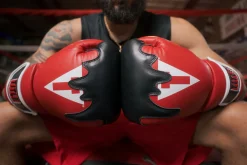 TITLE Boxing Gel Lava Leather Series Training Boxing Gloves