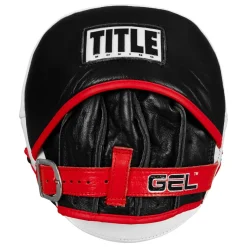 TITLE Boxing Gel Leather Punch Mitts