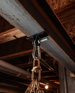 TITLE Boxing I-Beam Heavy Bag Hanger