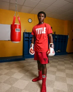 TITLE Boxing Iconic Block Tee