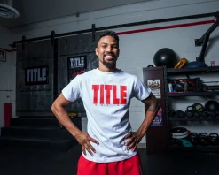 TITLE Boxing Iconic Block Tee