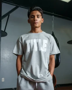 TITLE Boxing Iconic Block Tee
