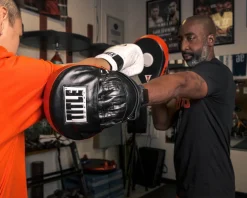 TITLE Boxing Incredi-Ball Leather Punch Mitts 2.0