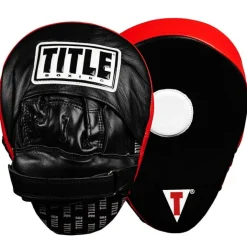 TITLE Boxing Incredi-Ball Leather Punch Mitts 2.0