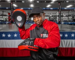 TITLE Boxing Incredi-Ball Leather Punch Mitts 2.0