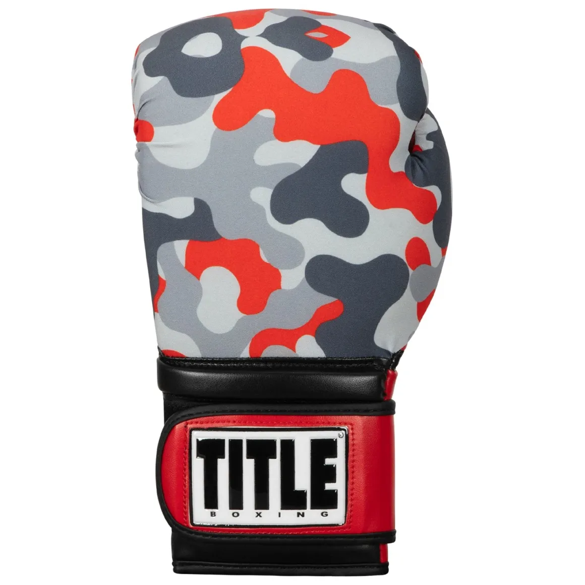 TITLE Boxing Infused Foam Camo Color Pop Bag Boxing Gloves