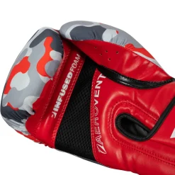 TITLE Boxing Infused Foam Camo Color Pop Bag Boxing Gloves