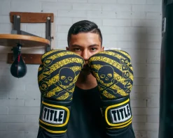 TITLE Boxing Infused Foam Danger Bag Boxing Gloves
