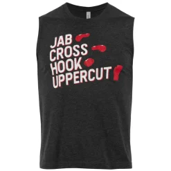 TITLE Boxing Jab Cross Muscle Tee