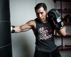 TITLE Boxing Jab Cross Muscle Tee
