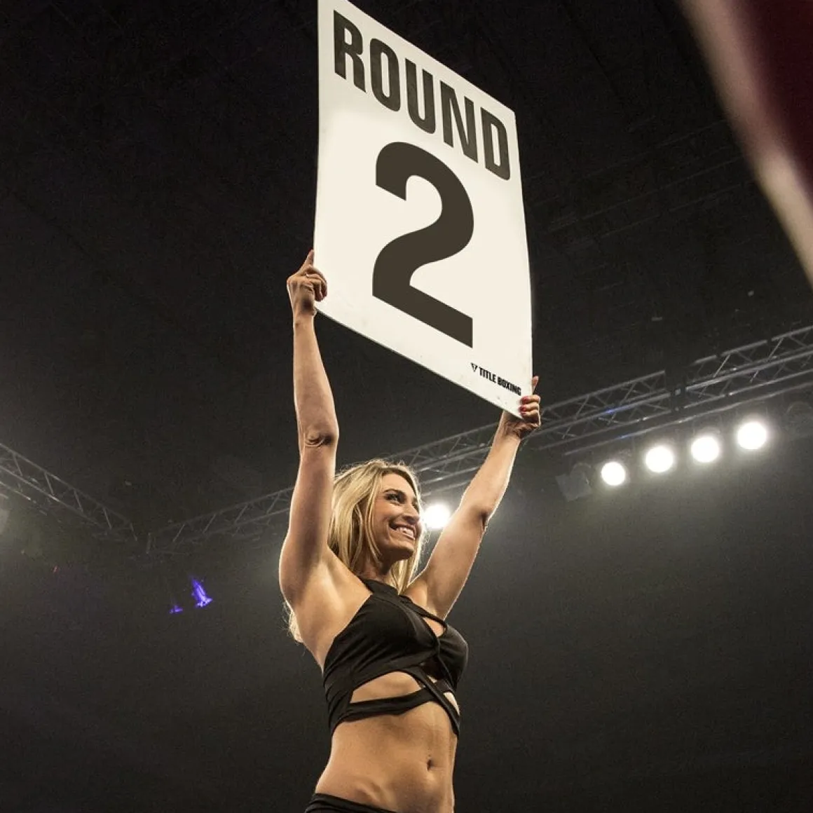 TITLE Boxing Jumbo Round Cards