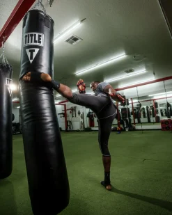 TITLE Boxing 100lb Synthetic Thai Heavy Bag
