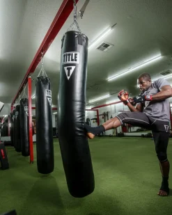 TITLE Boxing 100lb Synthetic Thai Heavy Bag