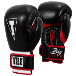 TITLE Boxing Leather Big League Bag Boxing Gloves