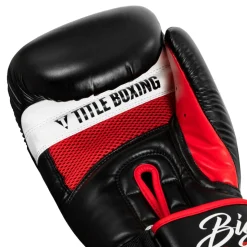 TITLE Boxing Leather Big League Bag Boxing Gloves