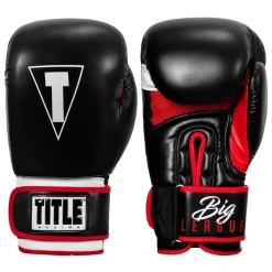 TITLE Boxing Leather Big League Bag Boxing Gloves
