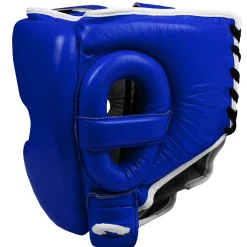 TITLE Boxing Leather Sparring Headgear