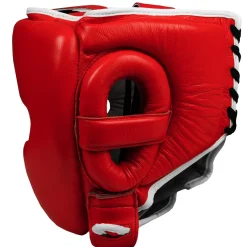 TITLE Boxing Leather Sparring Headgear