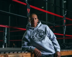 TITLE Boxing Legacy Roberto Duran "Hands of Stone" Hoodie